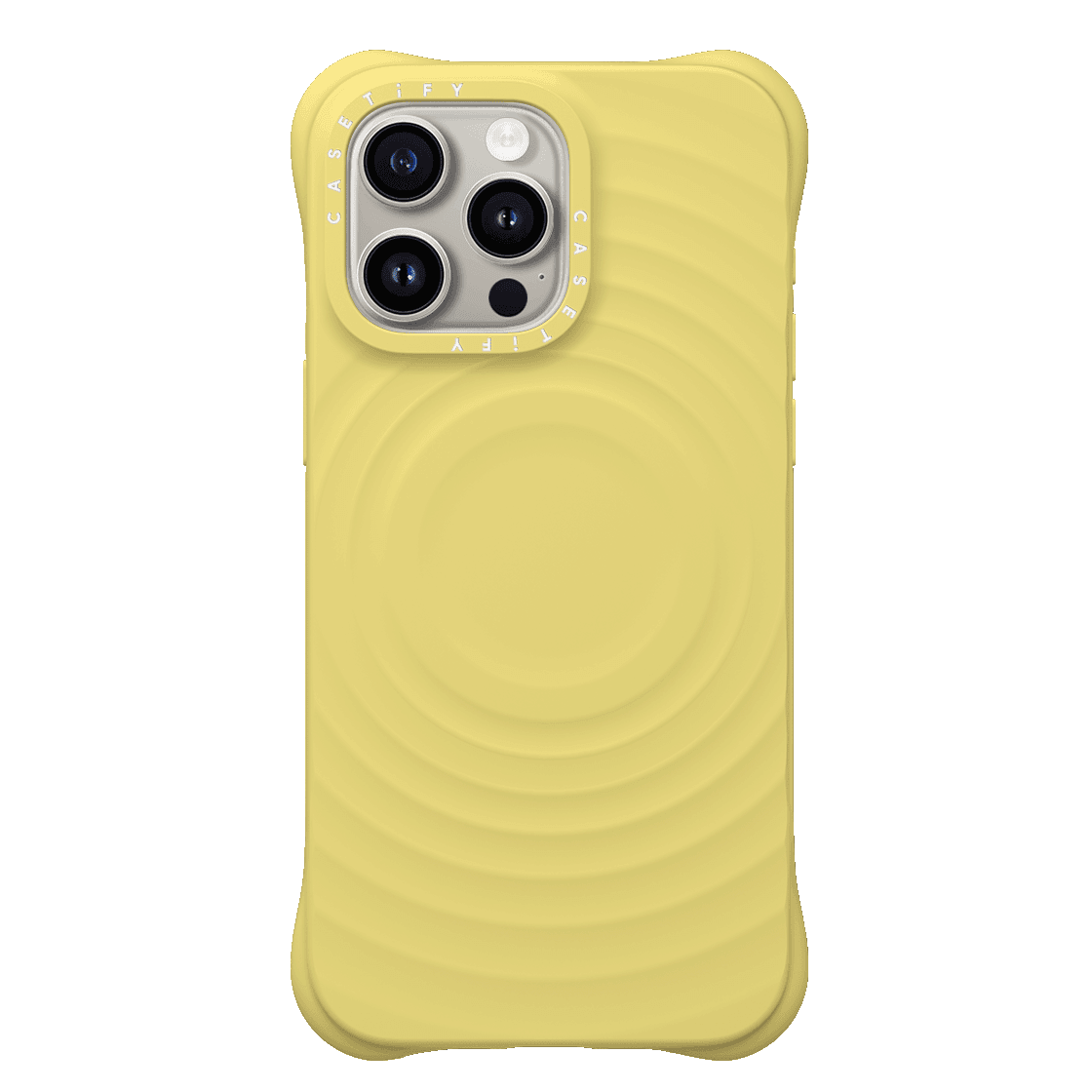 Ripple Case – Buttercream na dilaw